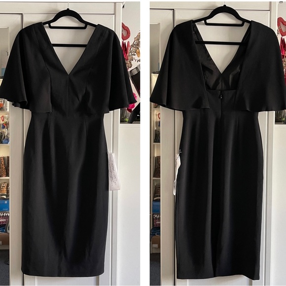 Dress The Population Louisa Dress in Black Size Small - Picture 4 of 12